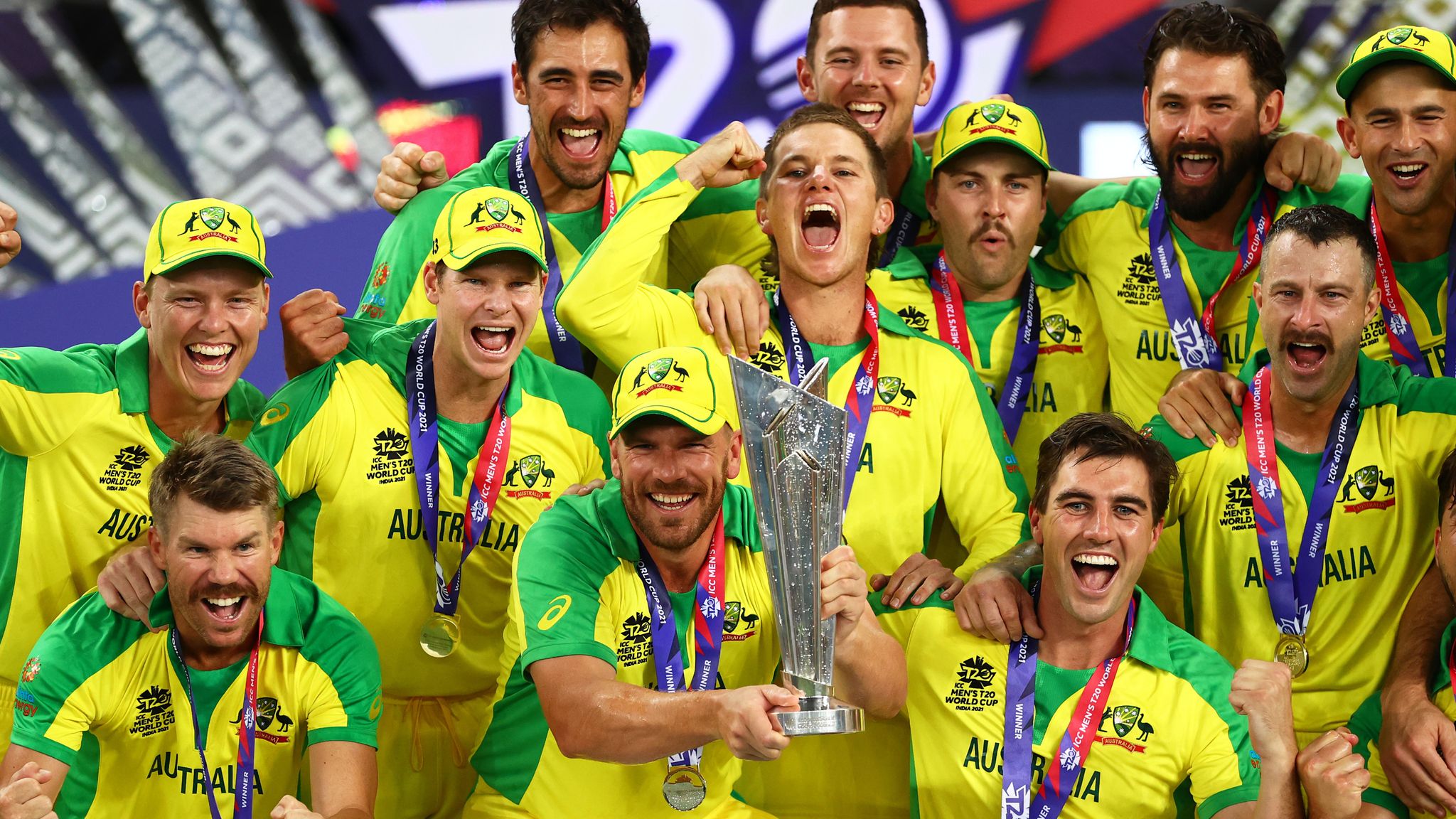 AUSSIES IN WORLD CUP T20