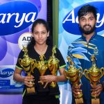 Aarya Plus – Mens and Womens Champions – Ayla Chitty and Krishan Wickkramarathne